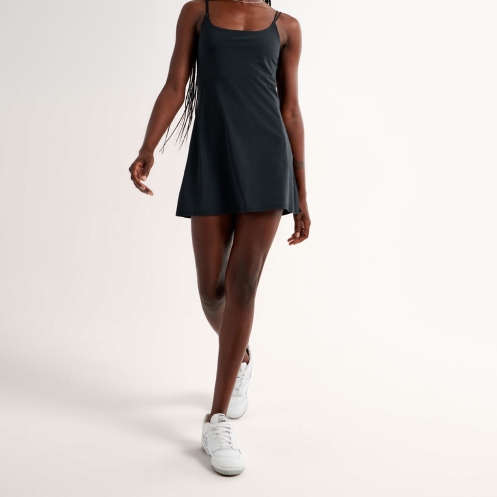 Navy A&F Traveler Dress